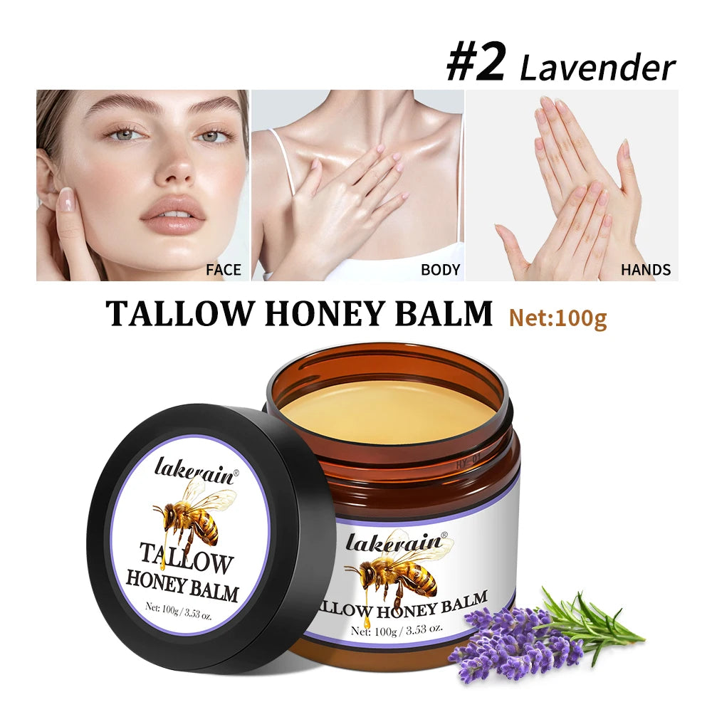 Whipped Beef Tallow and Honey Balm for Deep Skin Moisturizing and Repair - 20