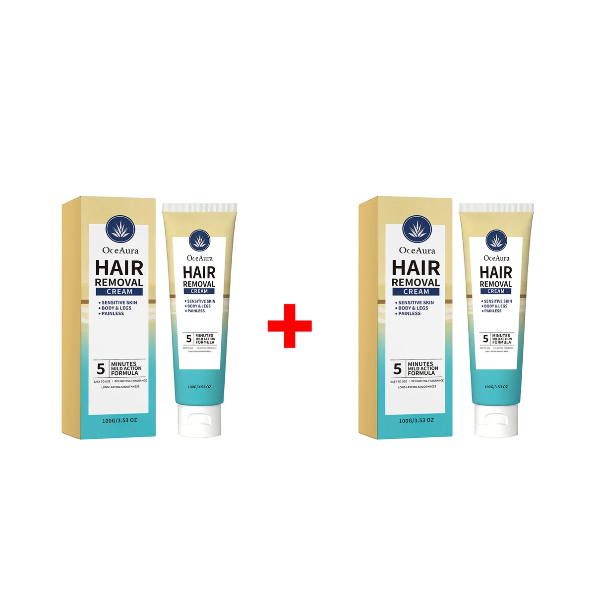 Painless Hair Removal Cream for Full Body and Sensitive Skin