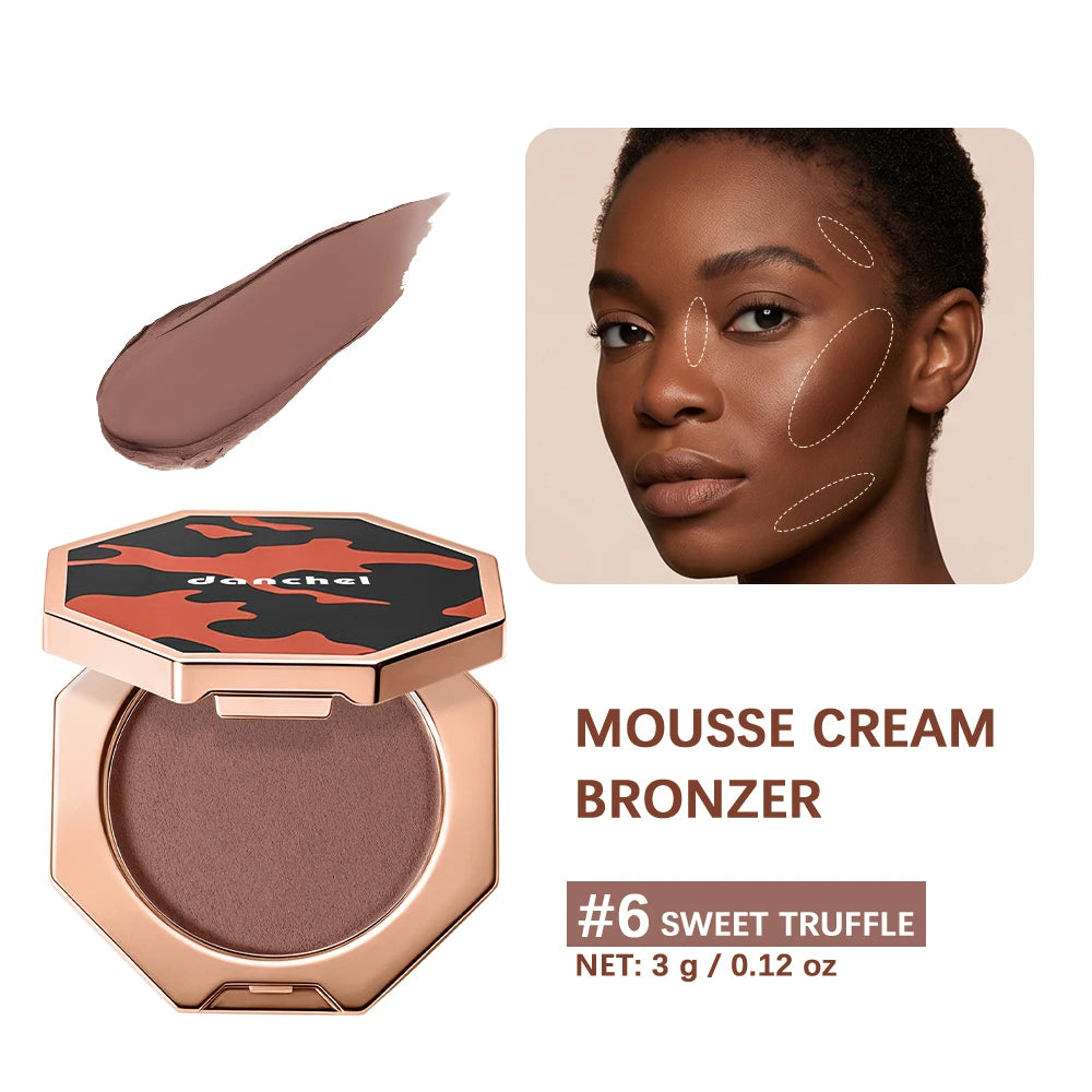 Long-Lasting Cream Mousse Bronzer for Natural Sculpting and Definition - 26