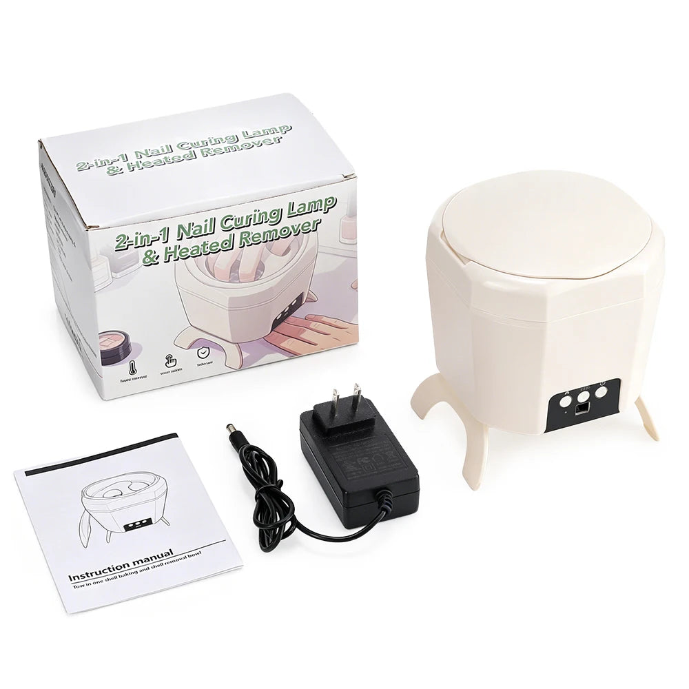 2-in-1 Electric Gel Nail Polish Remover and UV Dryer for Manicures