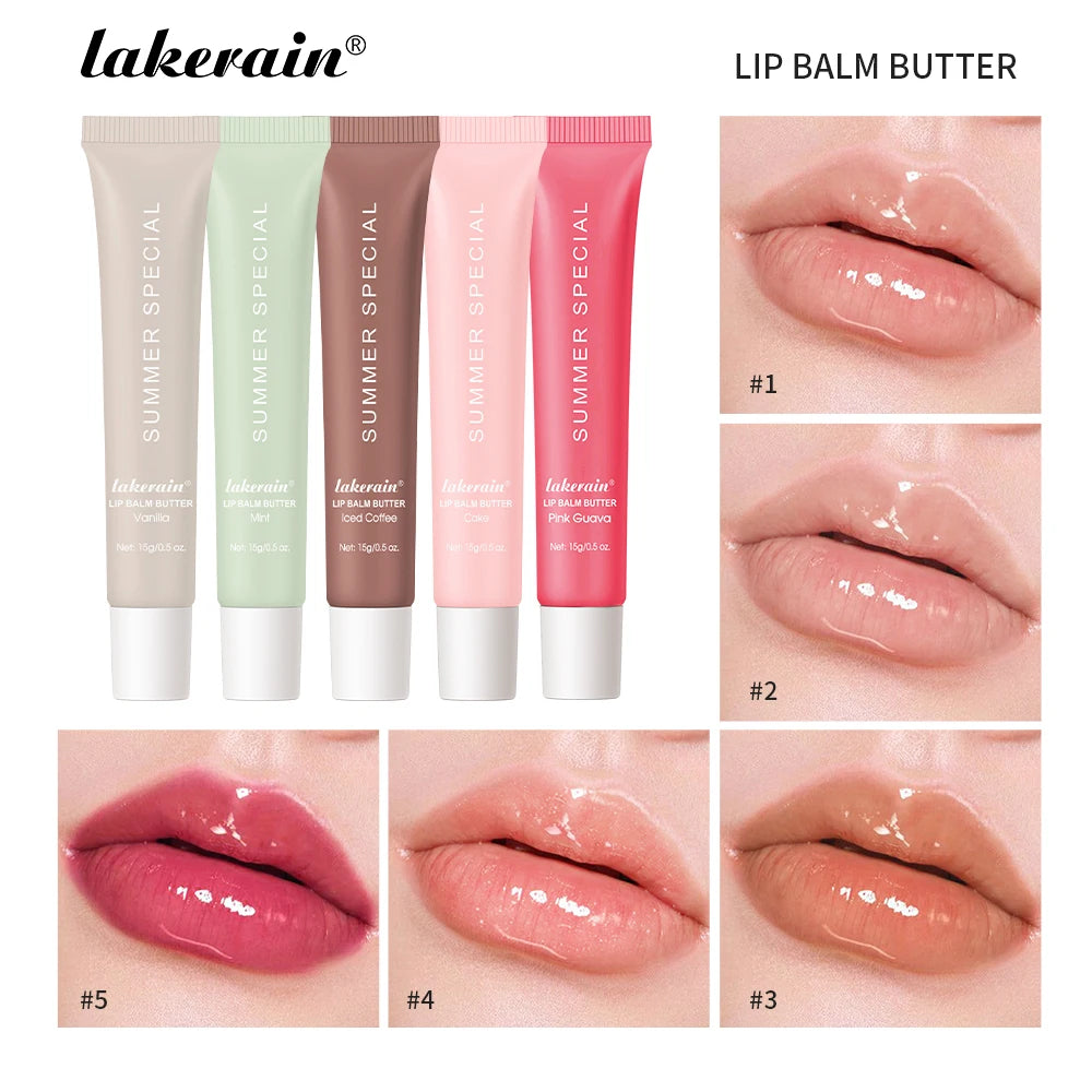 Moisturizing Lip Balm Butter for Soft Hydrated and Shiny Lips - 1