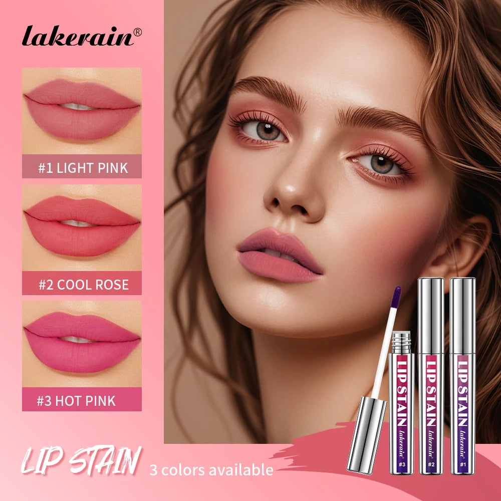 Long-Lasting Waterproof Peel Off Lip Stain Set - 2