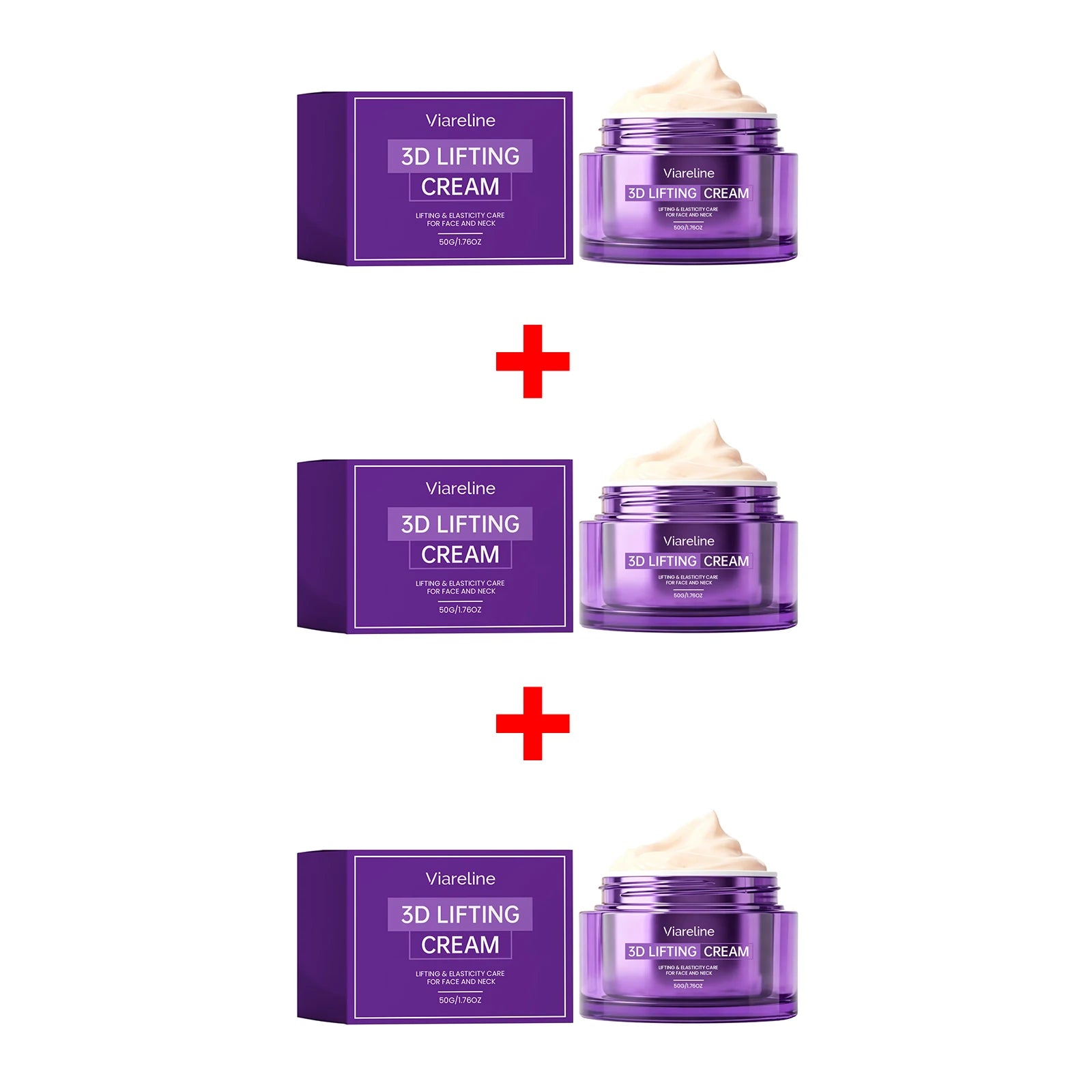 3D Lifting Firming Cream for Face and Neck Tightening and Anti-Aging - 15