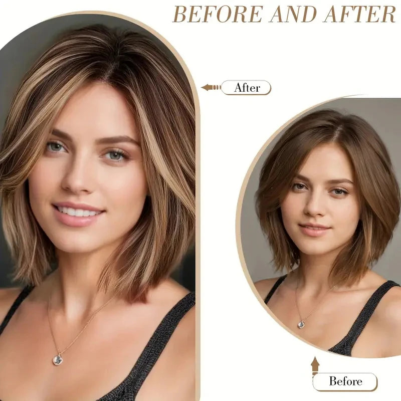 14-Inch Straight Clip-In Hair Extensions for Instant Volume - 6