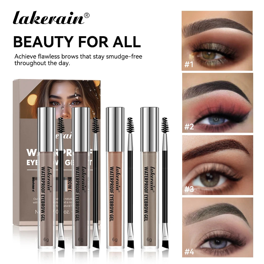 Waterproof Eyebrow Tint Gel for Long-Lasting Defined Brows - 1