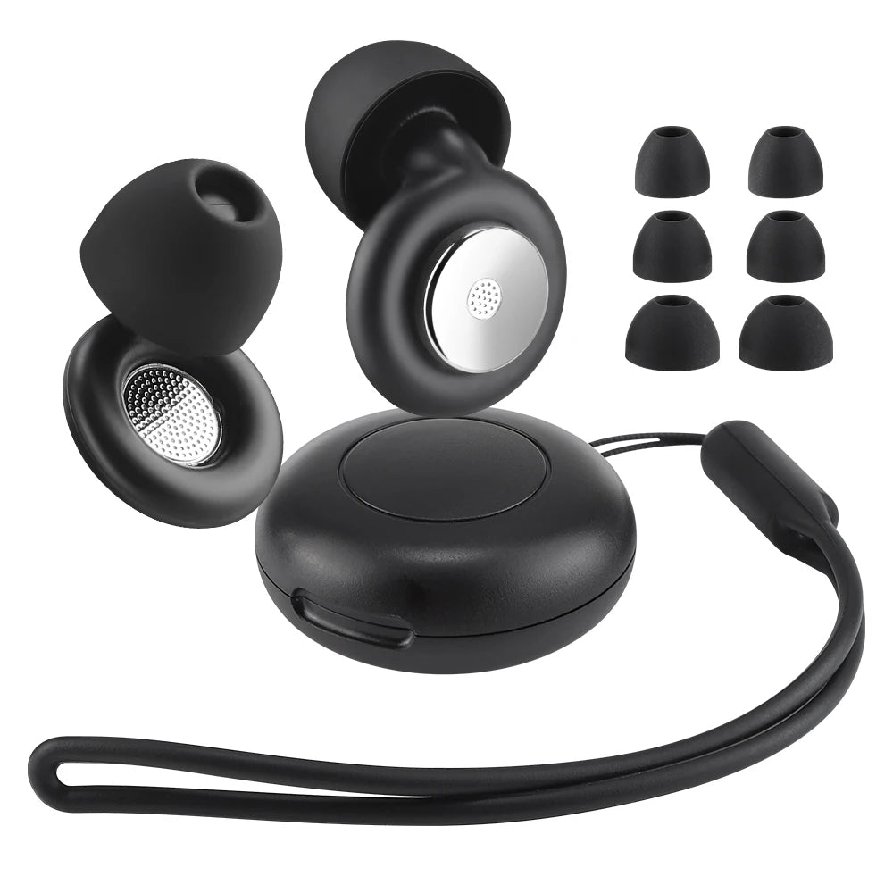 Reusable Noise-Canceling Sleep Earplugs for Travel and Quiet Focus
