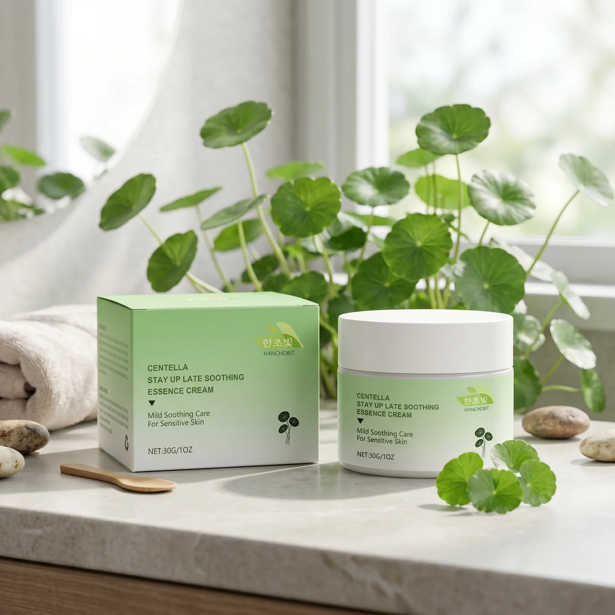 Centella Asiatica Soothing Cream for Redness and Sensitive Skin