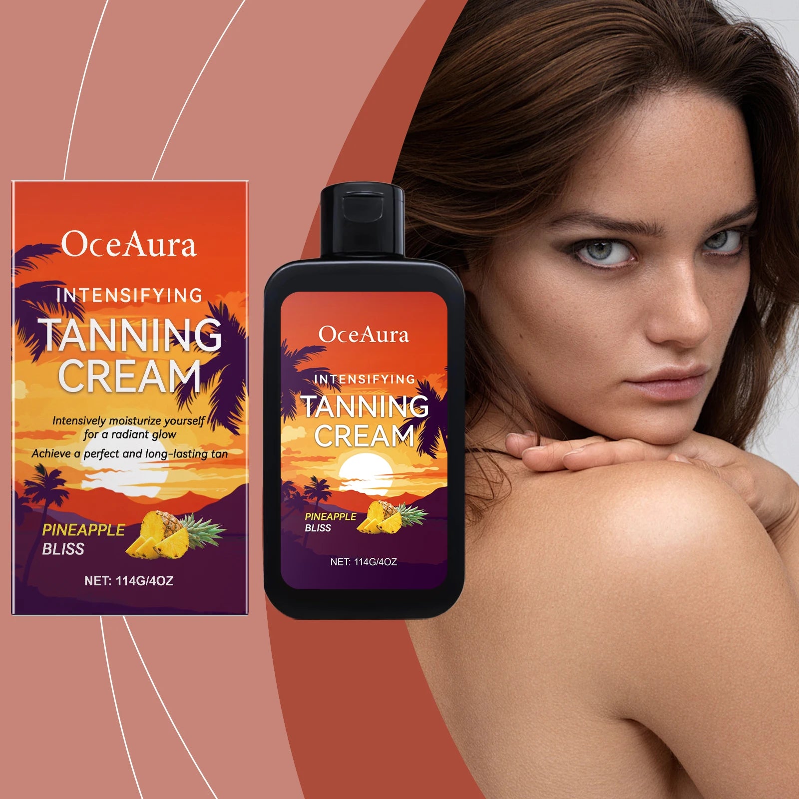 Intensifying Skin Tanning Accelerator Cream for Radiant Sun-Kissed Glow - 2