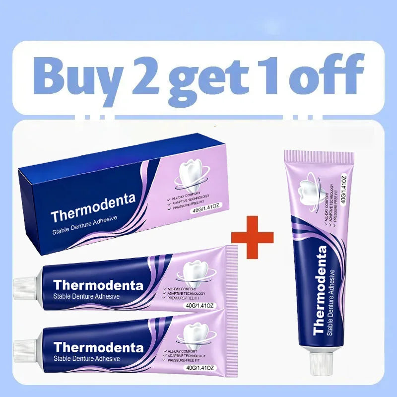 Thermoplastic Denture Adhesive Cushion for Secure and Comfortable Fit