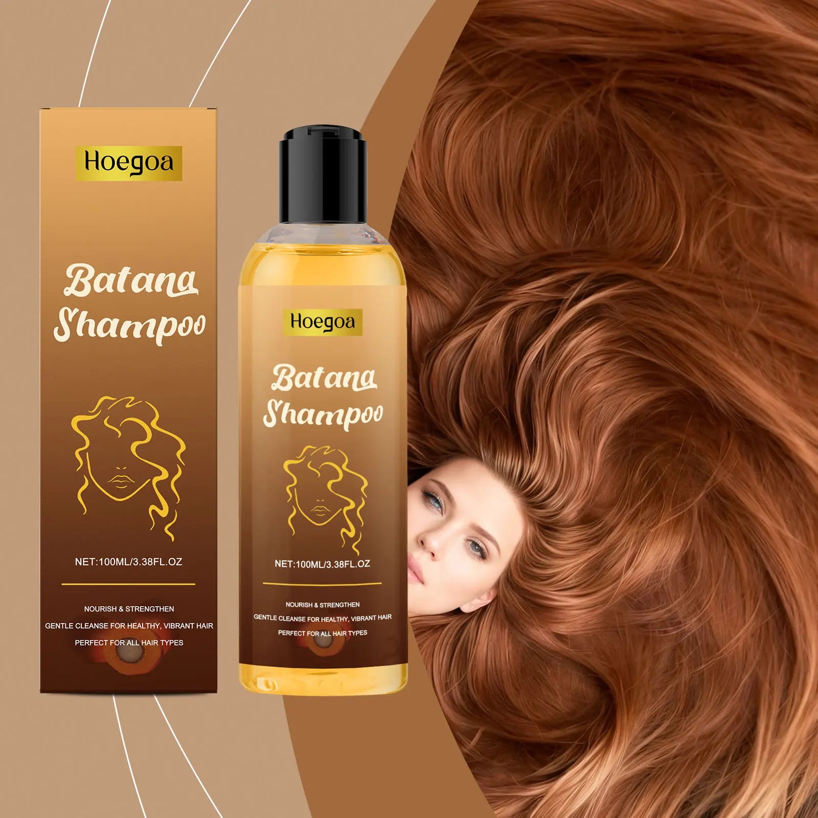 Batana Oil Hair Growth Shampoo for Scalp Treatment and Damage Repair - 2