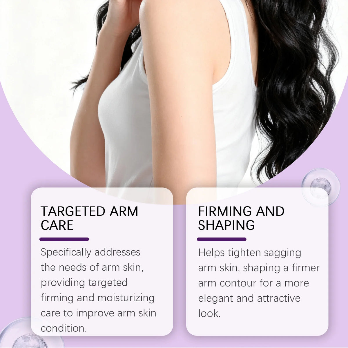Bee Venom Sculpting and Firming Arm Cream for Sagging Skin