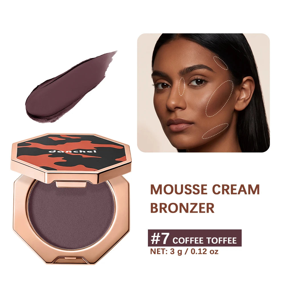 Long-Lasting Cream Mousse Bronzer for Natural Sculpting and Definition - 21