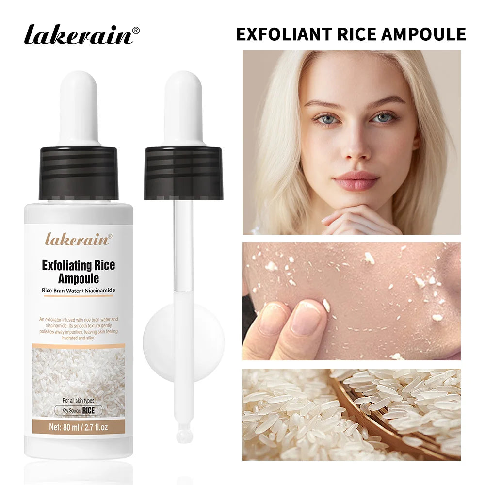 Exfoliating Rice Essence Serum for Deep Pore Cleansing and Skin Brightening - 21