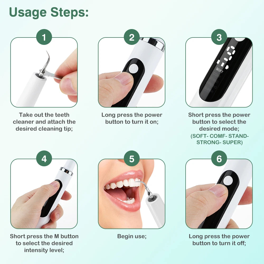 Ultrasonic Electric Dental Scaler for Professional Teeth Tartar Removal - 13