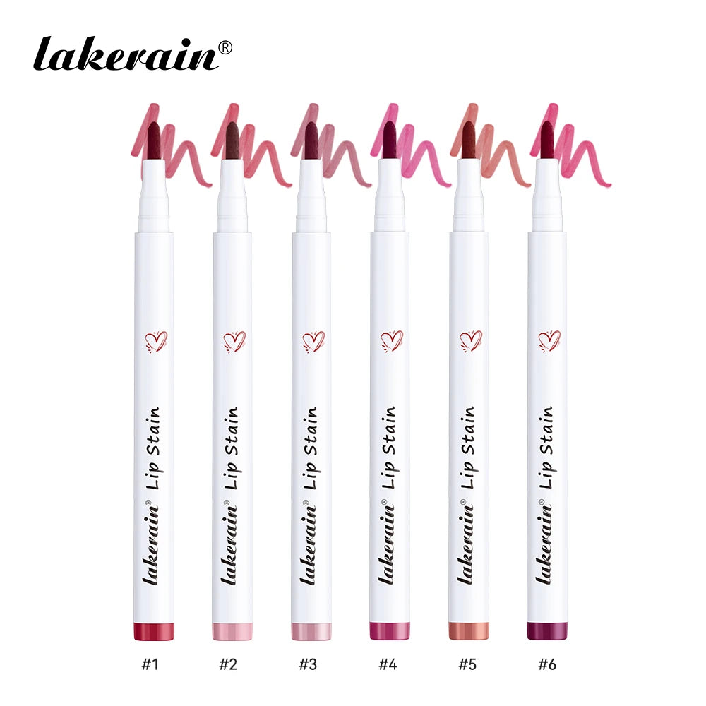 Dual-Sided Long-Lasting Lip Contour Stain and Liner Pen