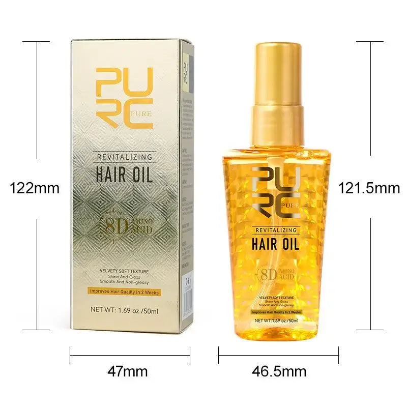 Amino Acid Revitalizing Hair Oil for Smooth and Frizz-Free Shine