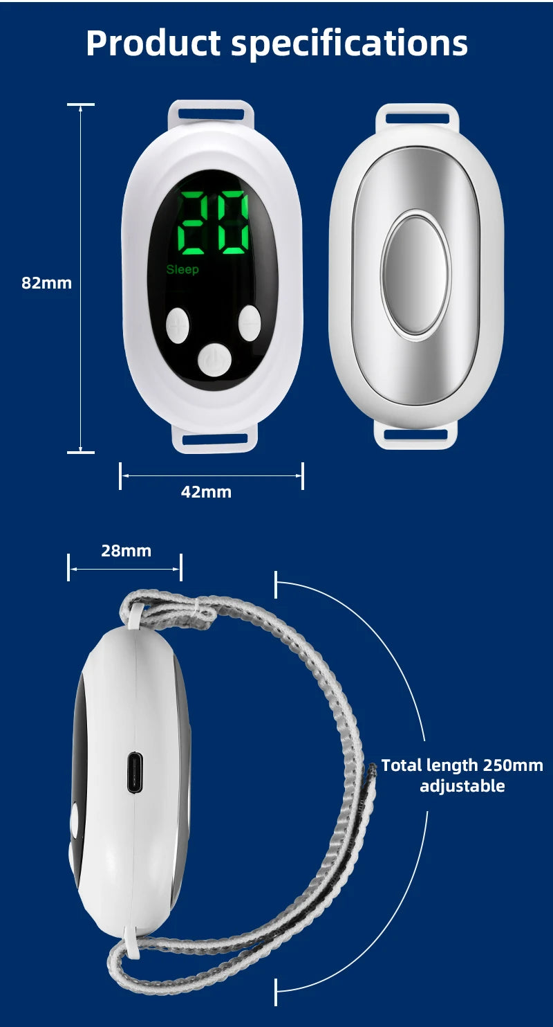 Microcurrent Handheld Sleep Aid Device for Stress and Anxiety Relief - 16