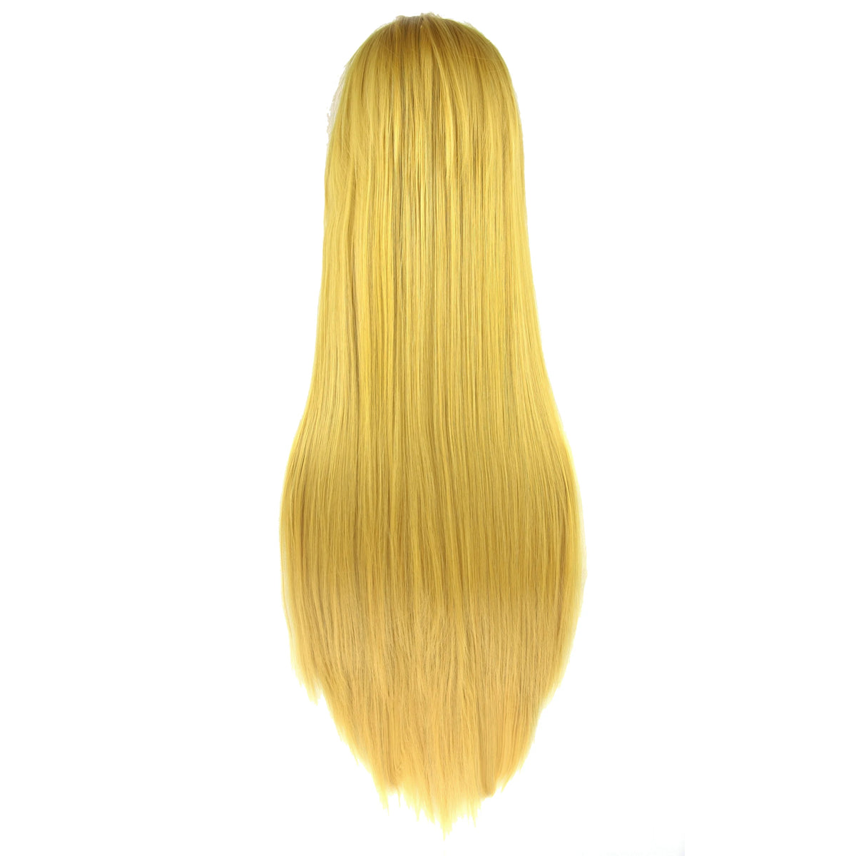 Long Straight Blonde Cosplay Wig for Anime Costumes and Dress Up