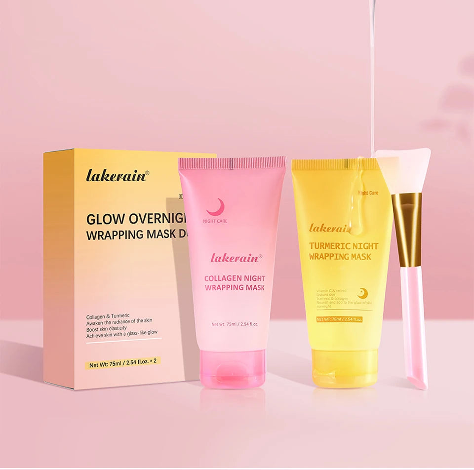 Overnight Hydrating and Firming Peel-Off Face Mask Duo Set - 16