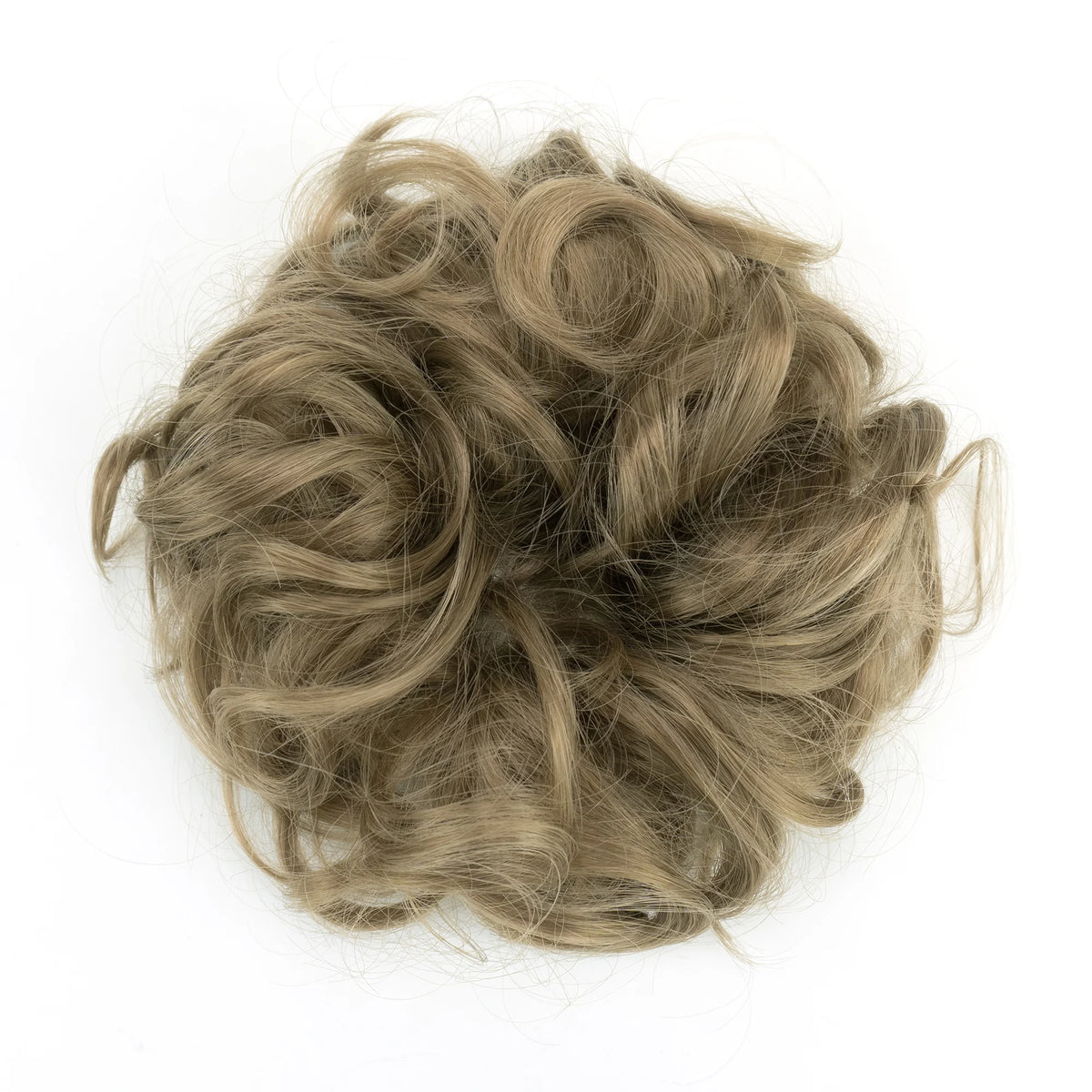 Messy Curly Hair Bun Scrunchie for Instant Volume and Elegant Updos