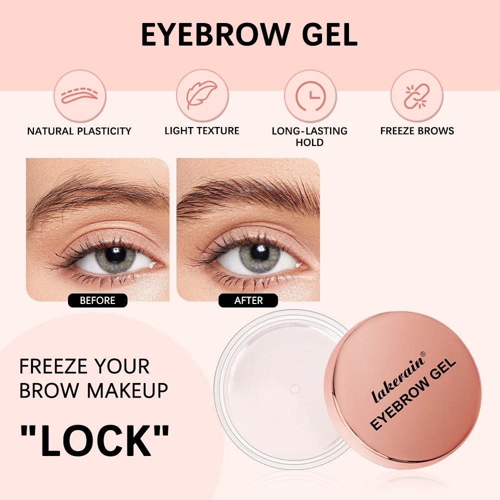 Waterproof Sculpting Brow Styling Gel for Natural Long-Lasting Brows