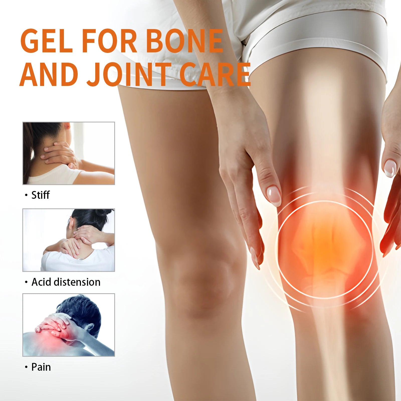 Propolis Joint Relief Cooling Gel for Knees Back and Muscle Soreness - 10