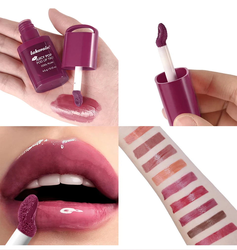 Juicy Pop Pod Lip Tint for Long-Lasting Hydration and High-Shine Finish