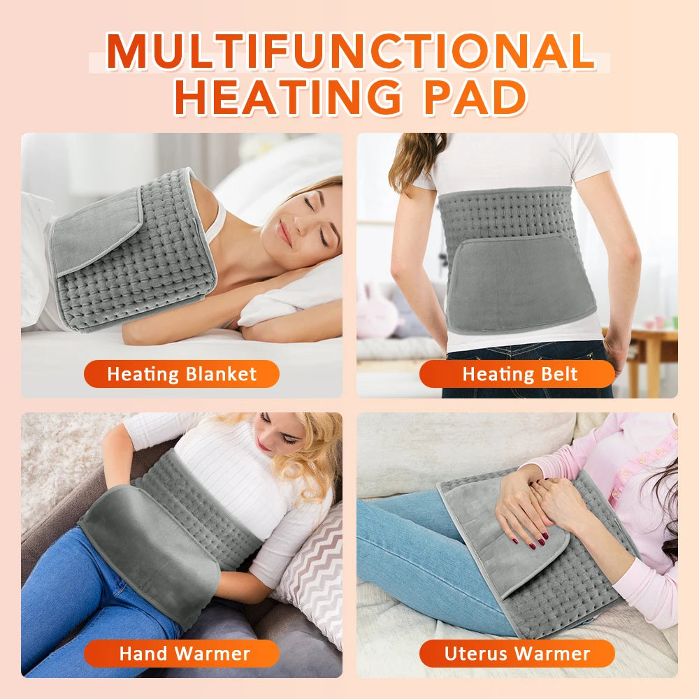 Electric Heating Waist Belt for Back Pain Relief and Winter Warming - 24