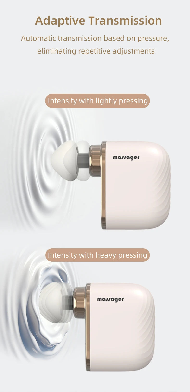Portable Deep Tissue Massage Gun for Muscle Recovery and Pain Relief - 10