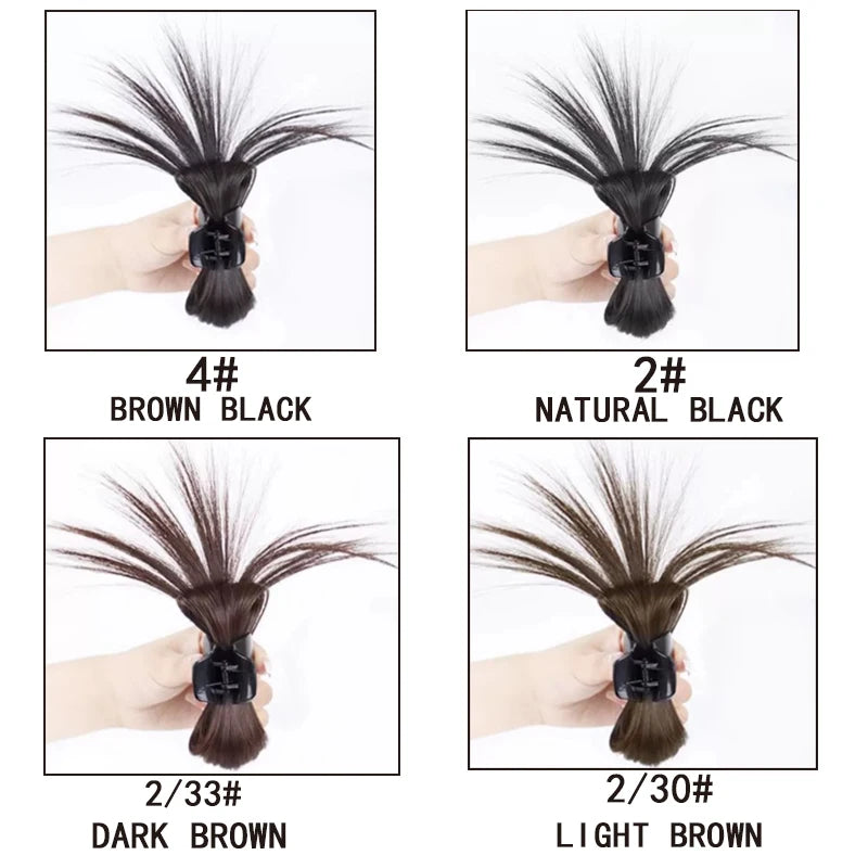 Synthetic Claw Clip Ponytail Hair Extension for Instant Volume