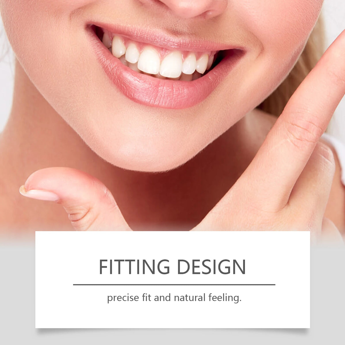 Temporary Silicone Denture Set for Beautiful Smiles and Tooth Repair
