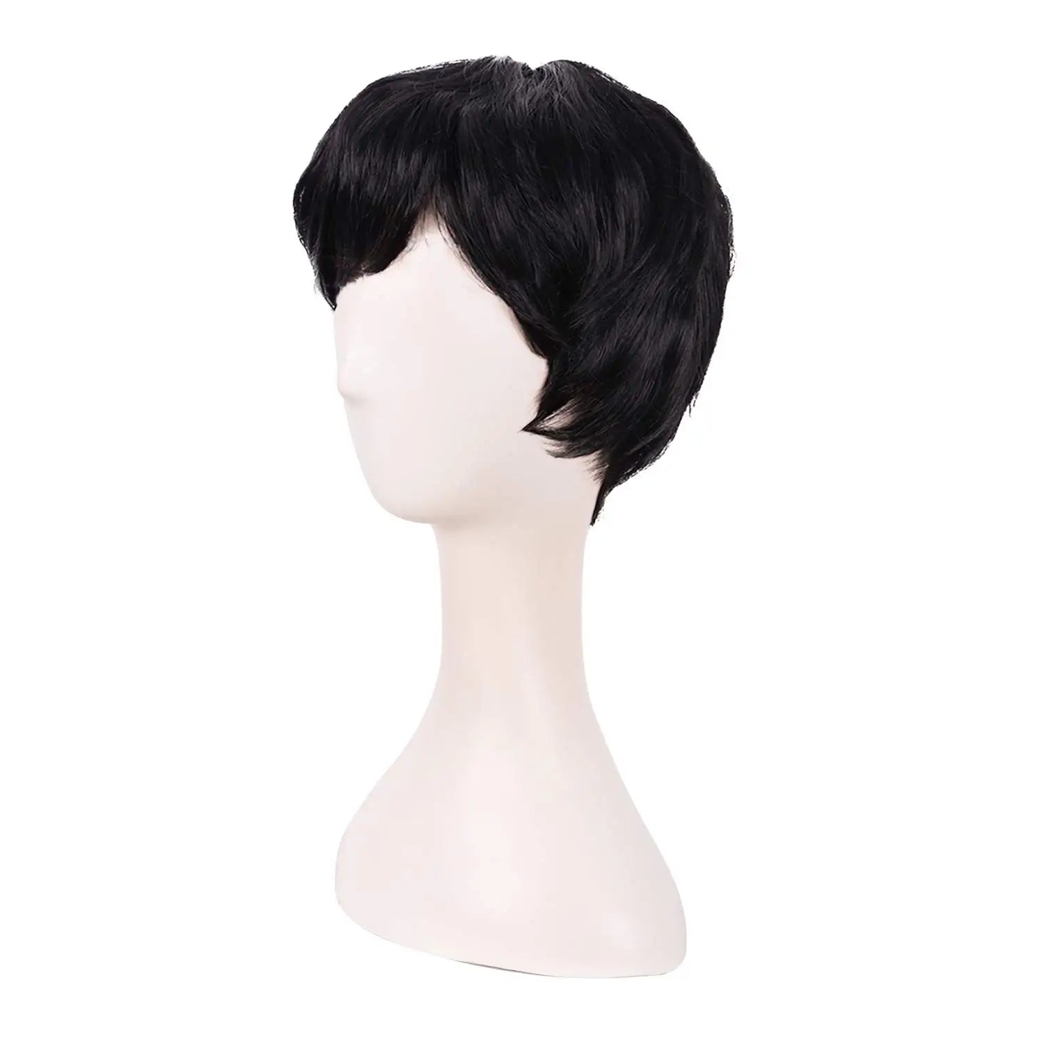 Short Curly Synthetic Hair Wig for Daily Use - 3