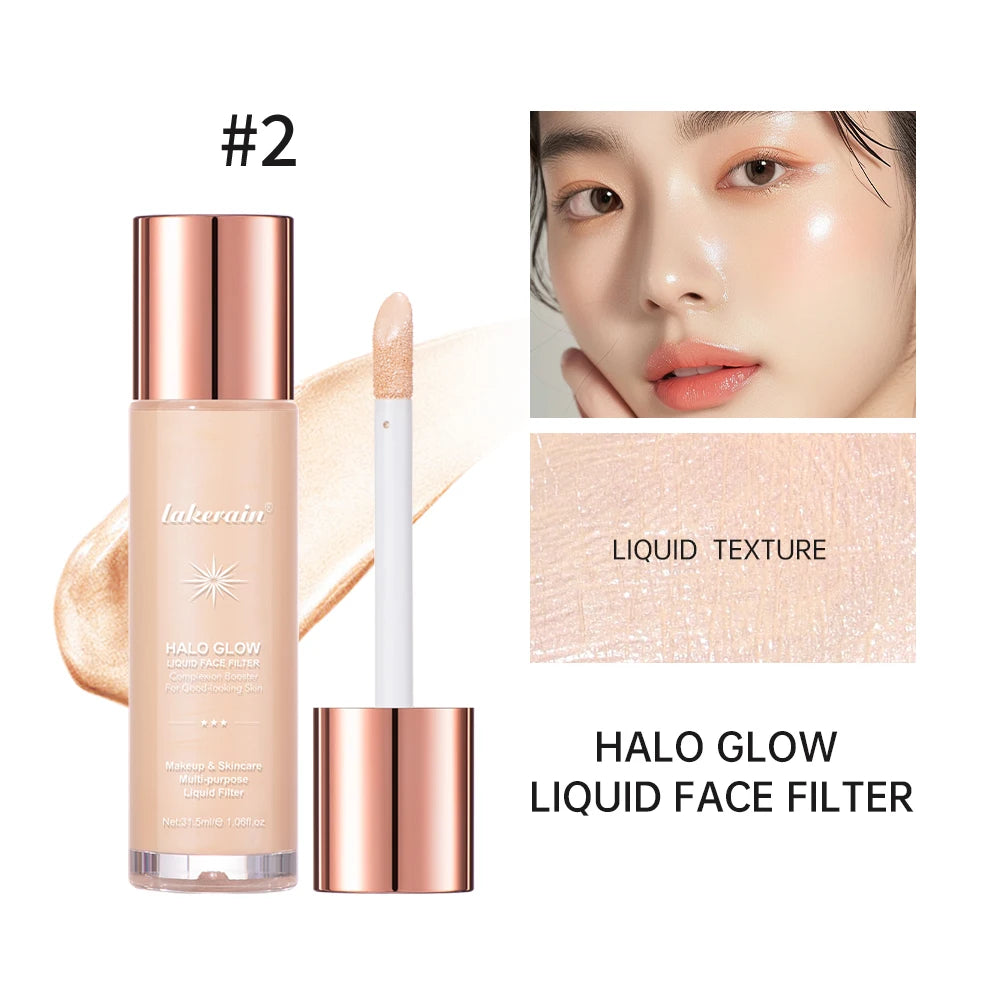 Liquid Illuminating Face Highlighter for a Radiant Dewy Skin Glow - 21