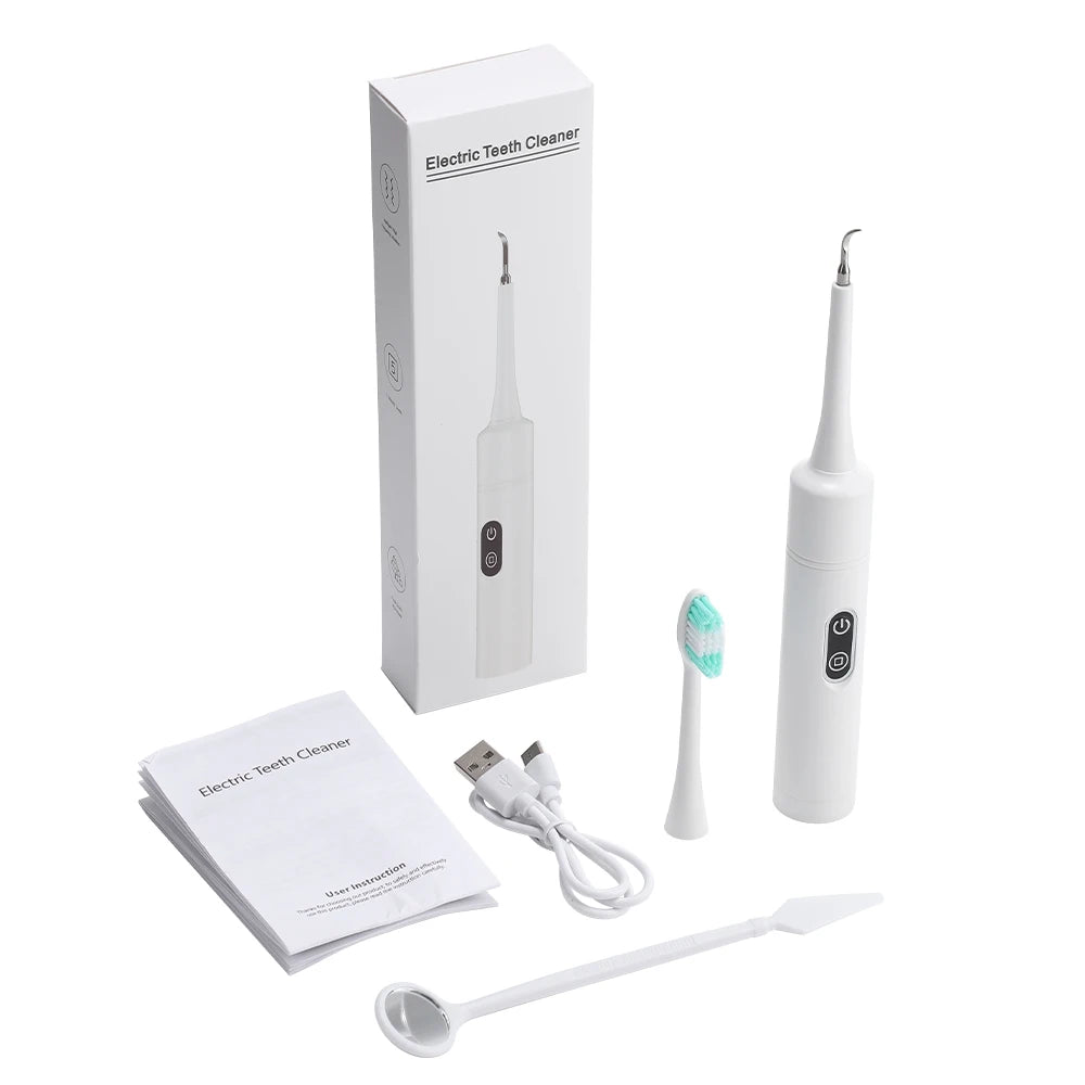 Electric Sonic Teeth Cleaner for Plaque and Tartar Stain Removal