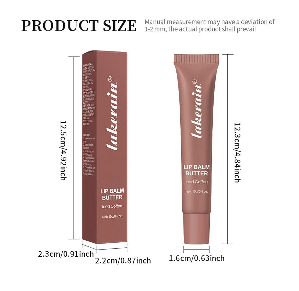 Hydrating Butter Lip Balm for Dry and Cracked Lips