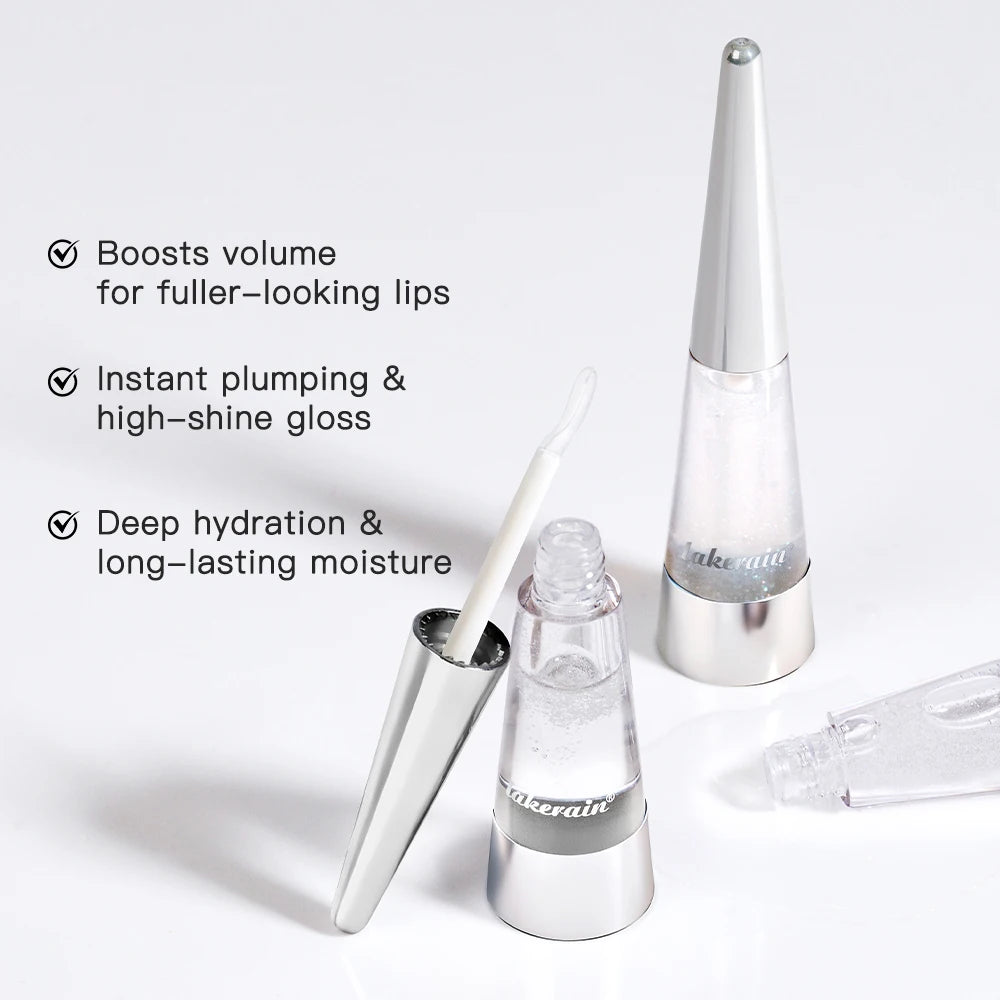 Instant Lip Plumping Gloss for Fuller Hydrated Lips and High Shine Finish