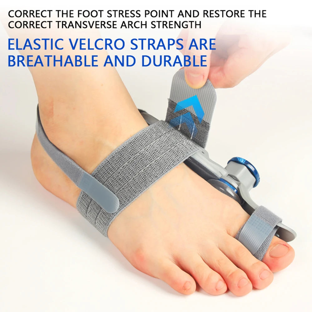 Adjustable Bunion Corrector with Knob Dial for Pain Relief and Alignment - 5