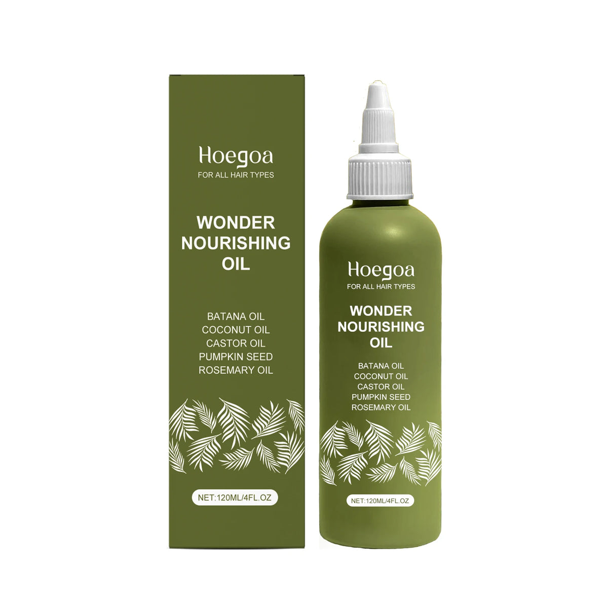Nourishing Herbal Hair Growth Oil for Damaged Hair Repair and Strength