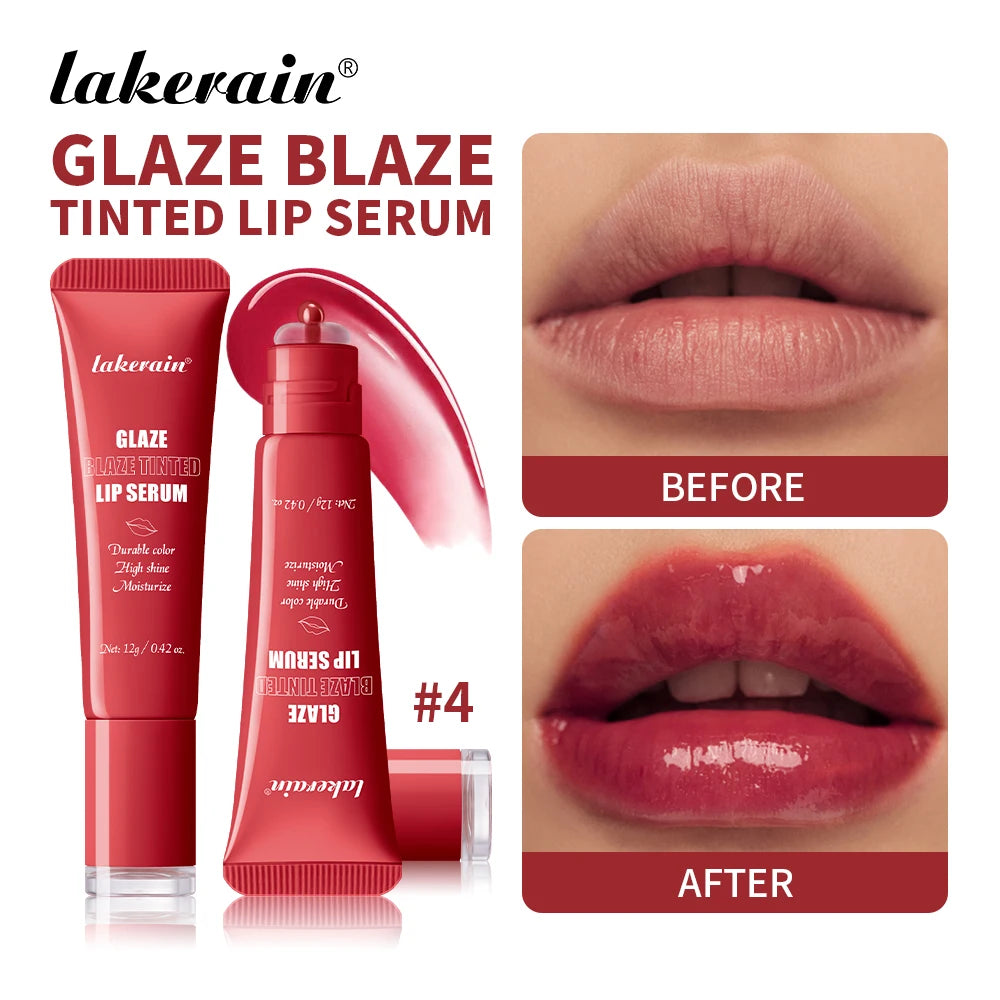 Tinted Hydrating Lip Serum for Glossy and Plump Lips