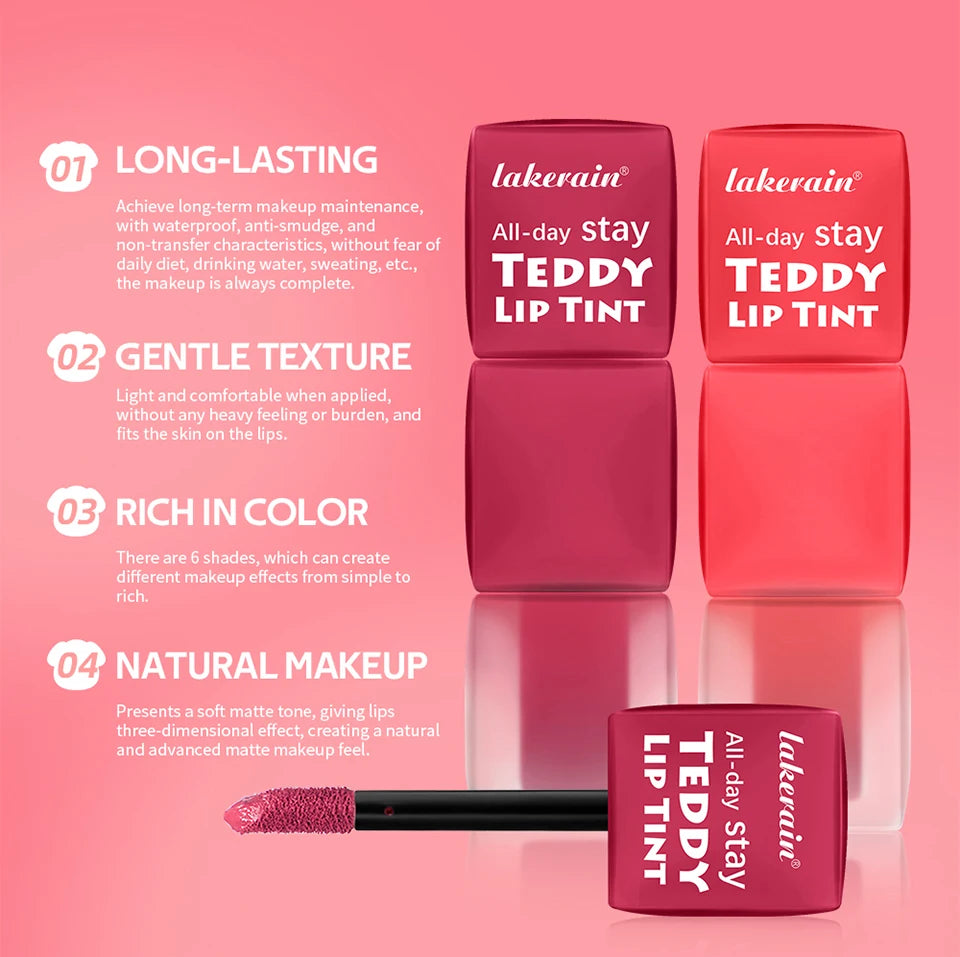 Waterproof Matte Lip Tint for Long-Lasting Comfortable All-Day Wear - 9
