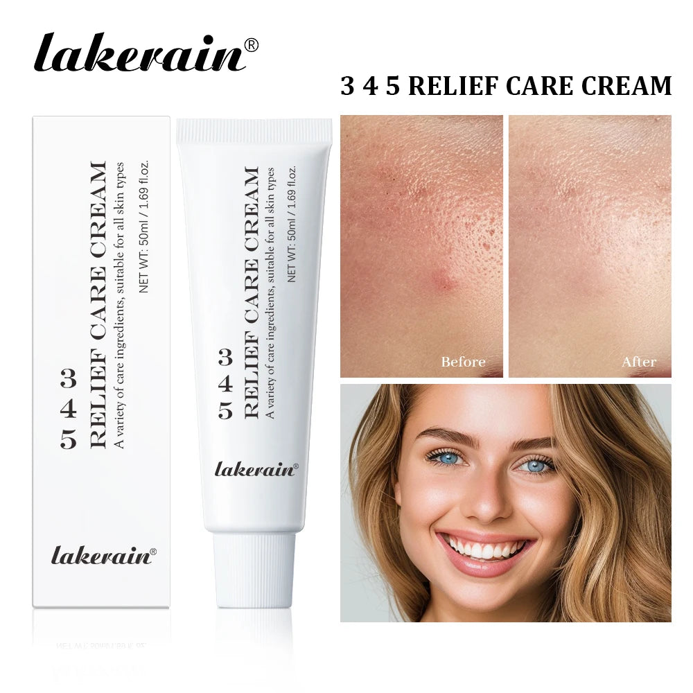 3 4 5 Relief Face Cream for Acne-Prone and Sensitive Skin - 1