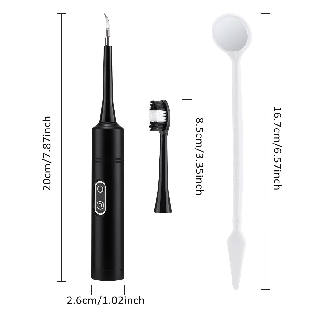 Electric Sonic Teeth Cleaner for Plaque and Tartar Stain Removal - 14