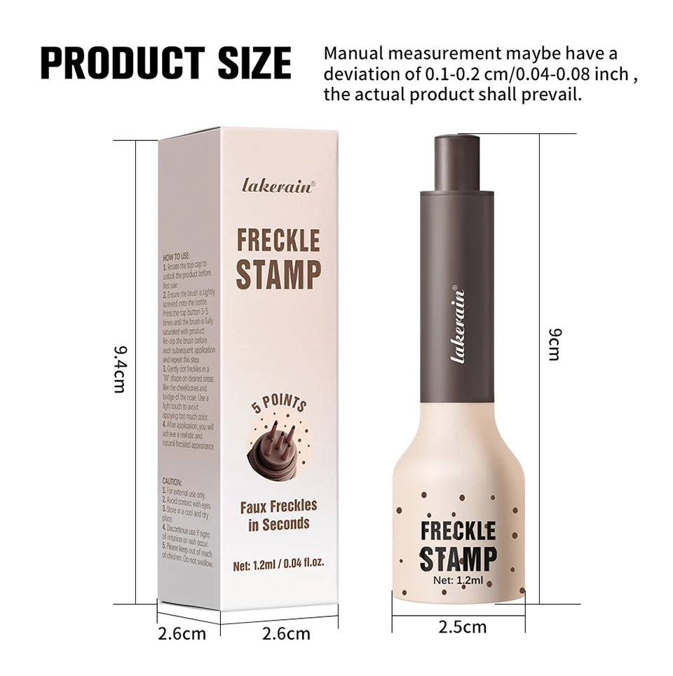 Waterproof Freckle Stamp Pen for Natural Looking Faux Freckle Makeup - 14