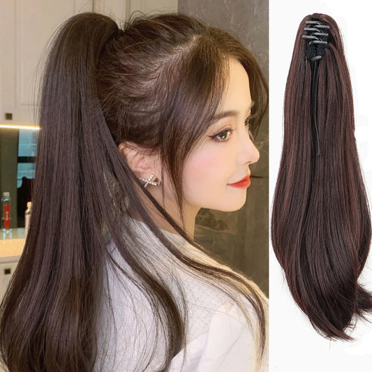 45cm Claw Clip Ponytail Extension for Instant Volume