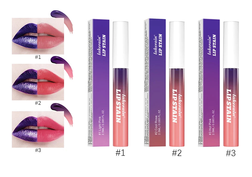 Long-Lasting Waterproof Peel-Off Lip Stain for All-Day Matte Color - 8