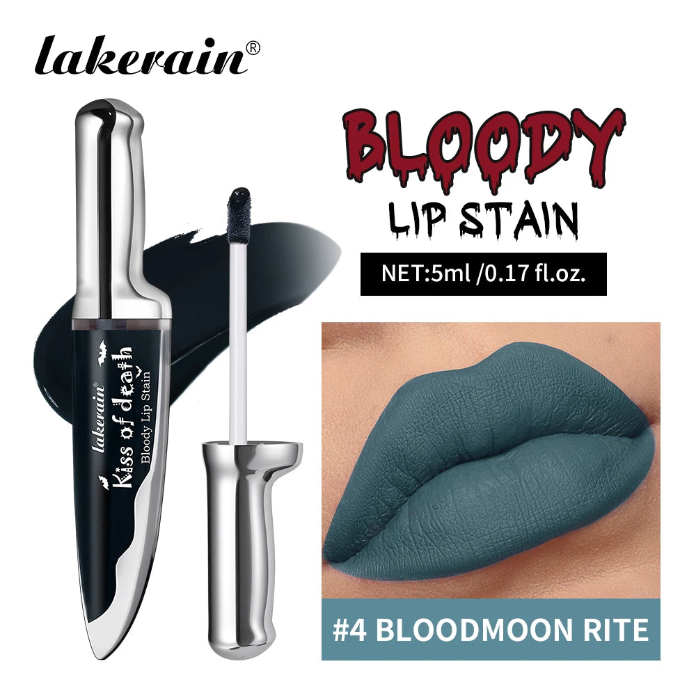Long-Lasting Waterproof Matte Bloody Lip Stain for Halloween Makeup - 21