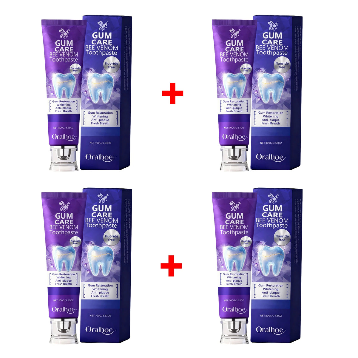 Bee Venom Gum Repair and Teeth Whitening Toothpaste