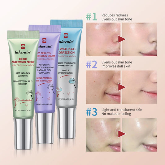 Color Correcting CC Cream for Radiant Even Skin Tone and Hydration