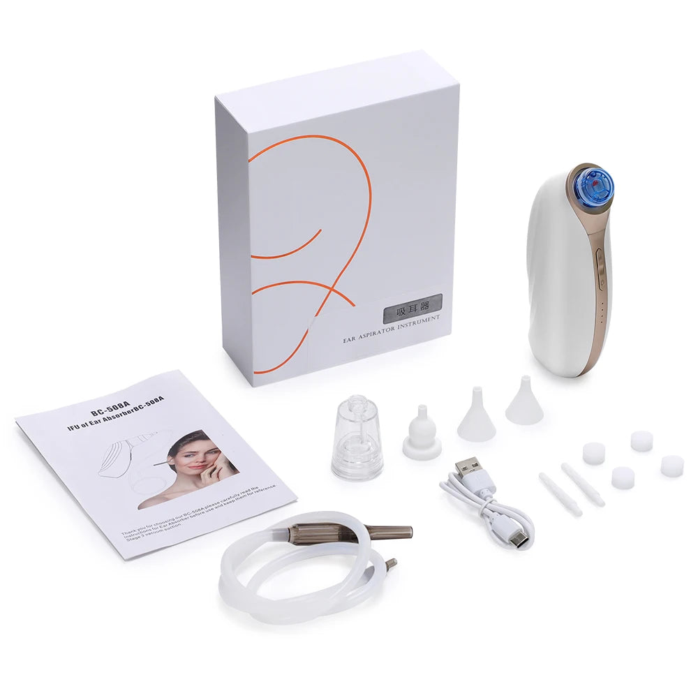 Intelligent Electric Earwax Vacuum Removal Tool for Gentle Ear Cleaning - 14