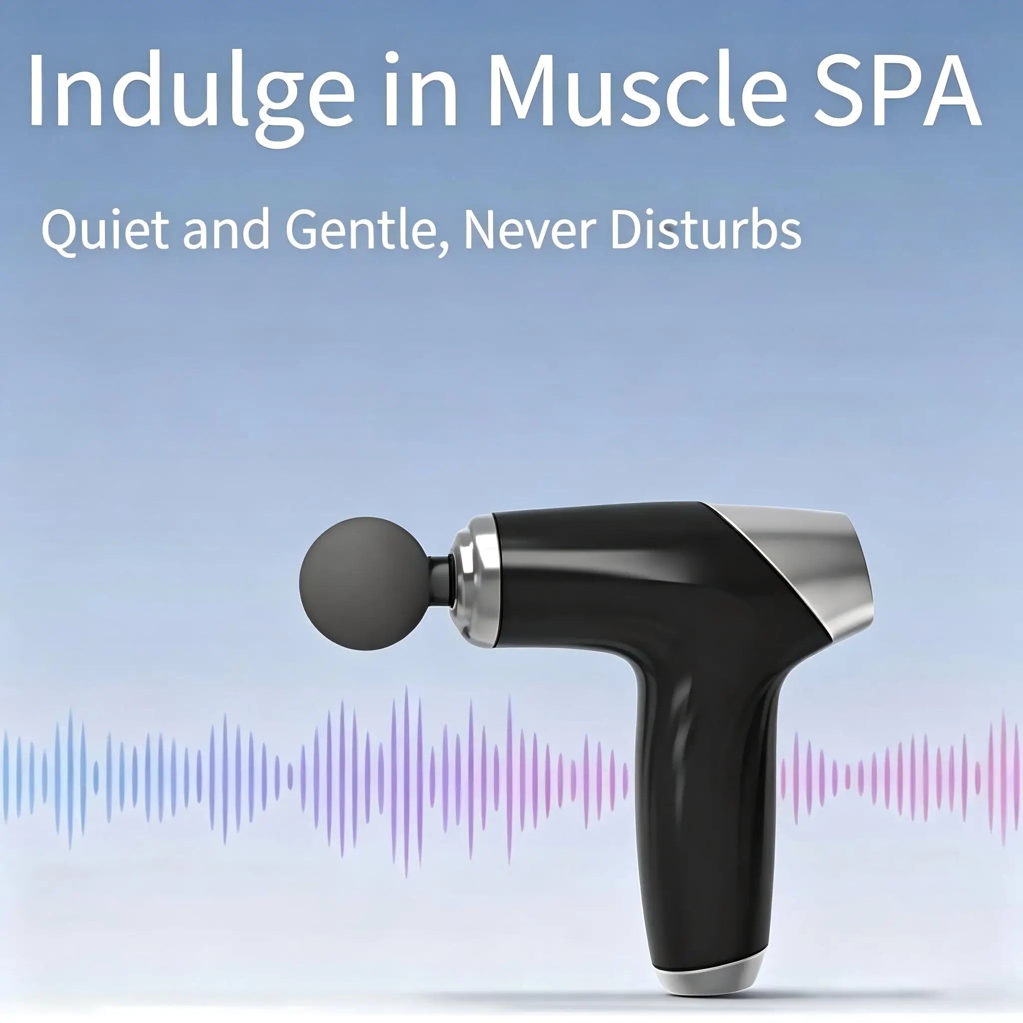 Portable Deep Tissue Percussion Massage Gun for Muscle Recovery and Pain - 5